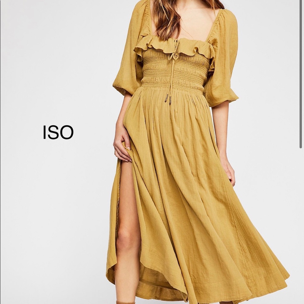 Free People Oasis Midi Dress